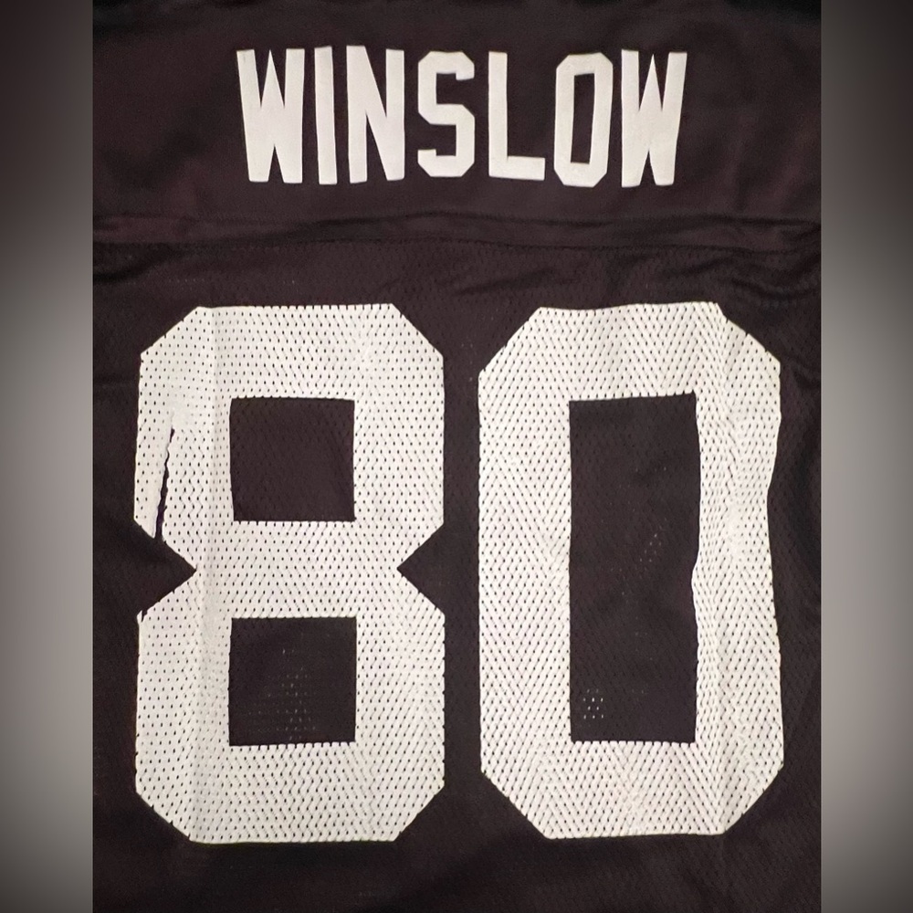 Kellen Winslow II Cleveland Browns Authentic Reebok Jersey - Picture 3 of 11
